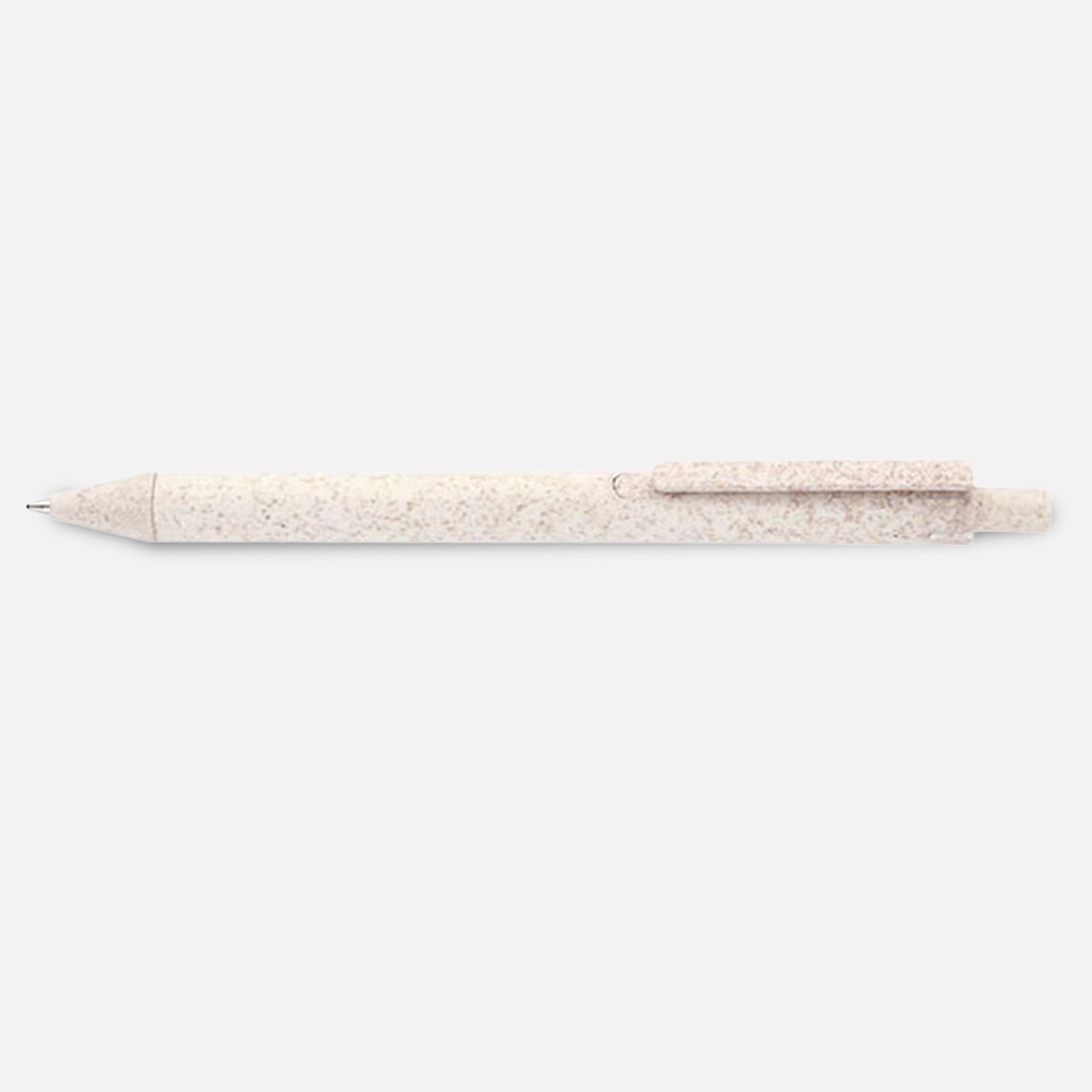 Custom Logo Eco-Friendly Wheat Straw Pens