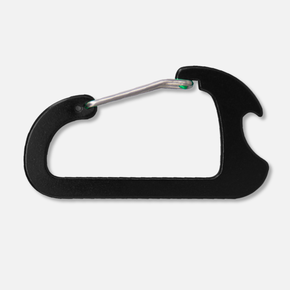 Custom Heavy Duty Carabiner with Bottle Opener