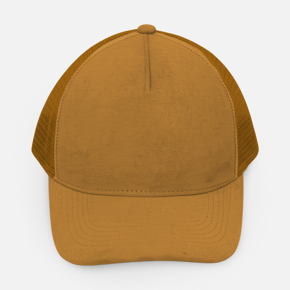 Custom Logo Mesh Suede Trucker Hat