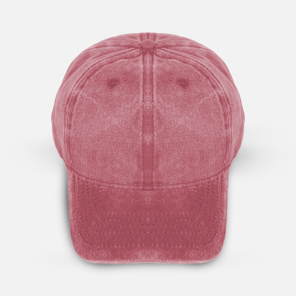 Custom Embroidered Vintage Cotton Baseball Cap