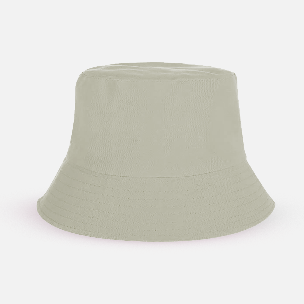 Custom Logo Reversible Cotton Bucket Hat