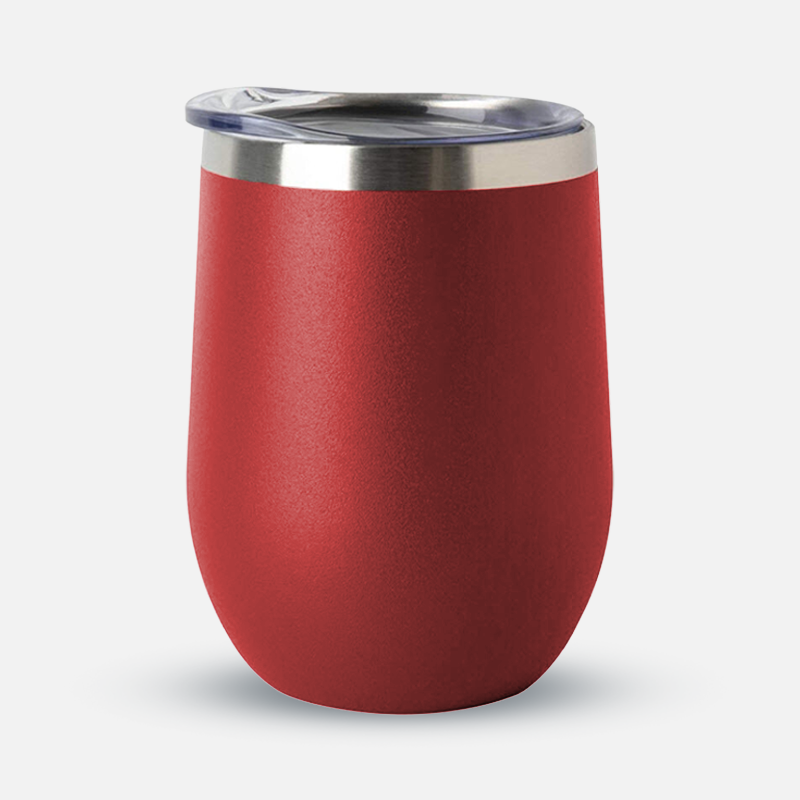 Custom Logo 12oz Insulated Wine Tumbler