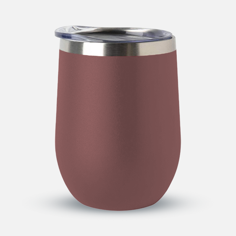 Custom Logo 12oz Insulated Wine Tumbler