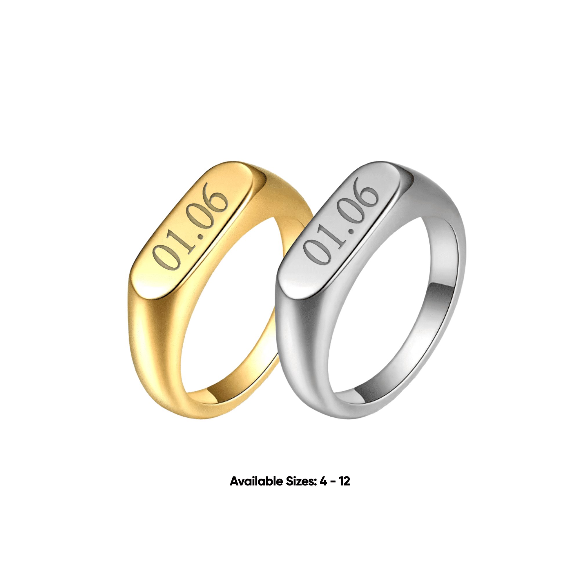 Engraved Name Ring