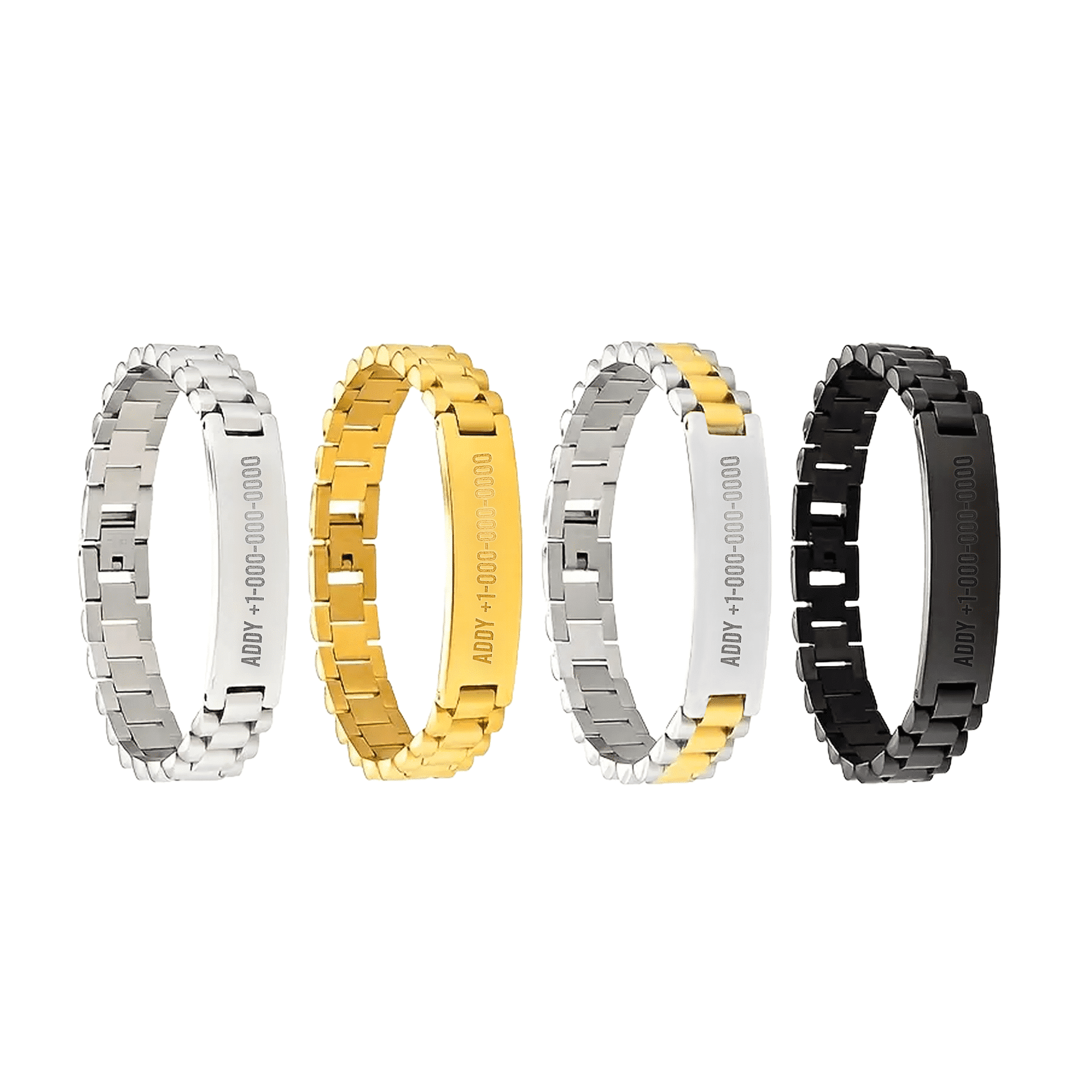 Engraved Clasp Bracelet