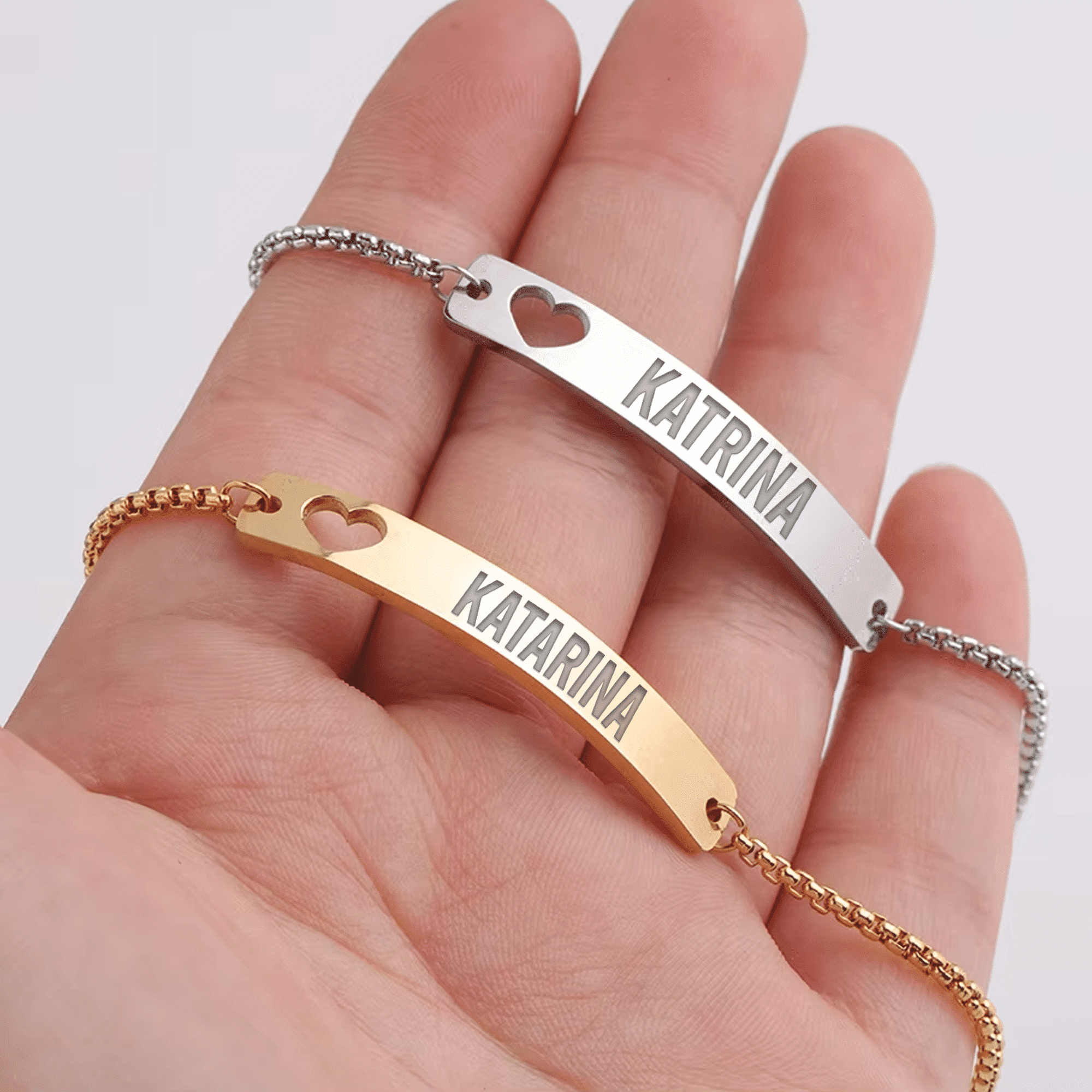 Engraved Name Bracelet