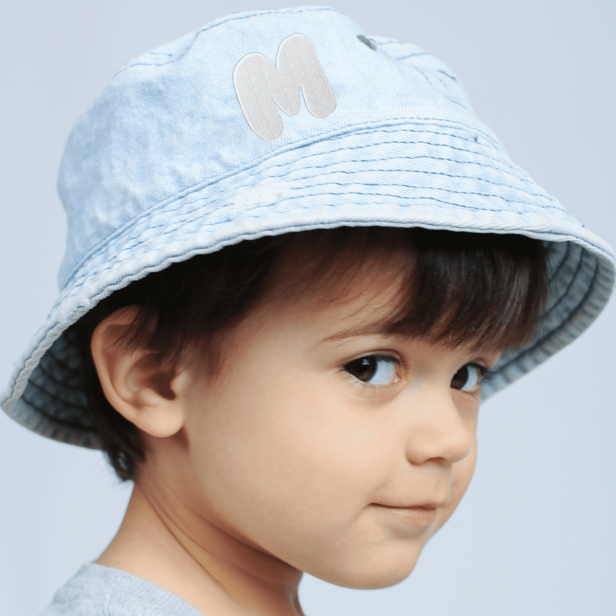 Kids Denim Bucket Hat