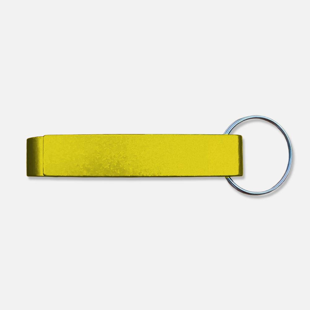Branded Metal Bottle Opener Keychain