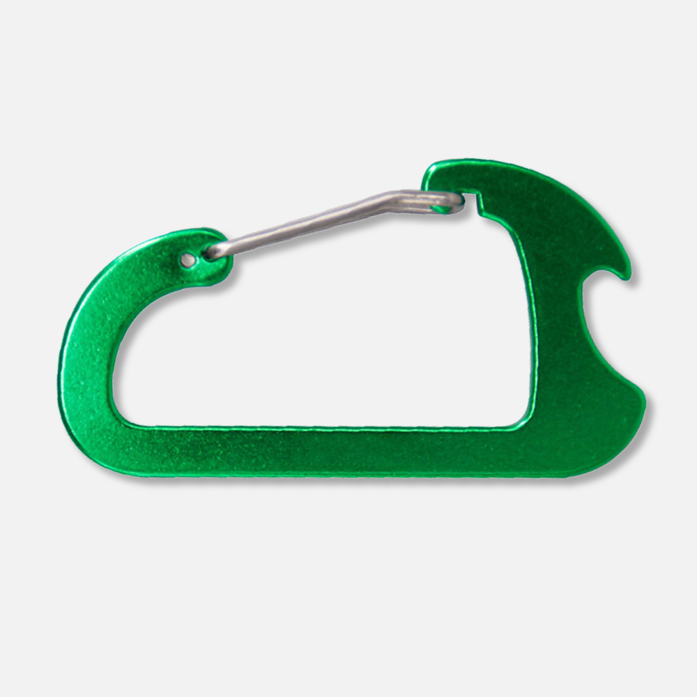 Custom Heavy Duty Carabiner with Bottle Opener