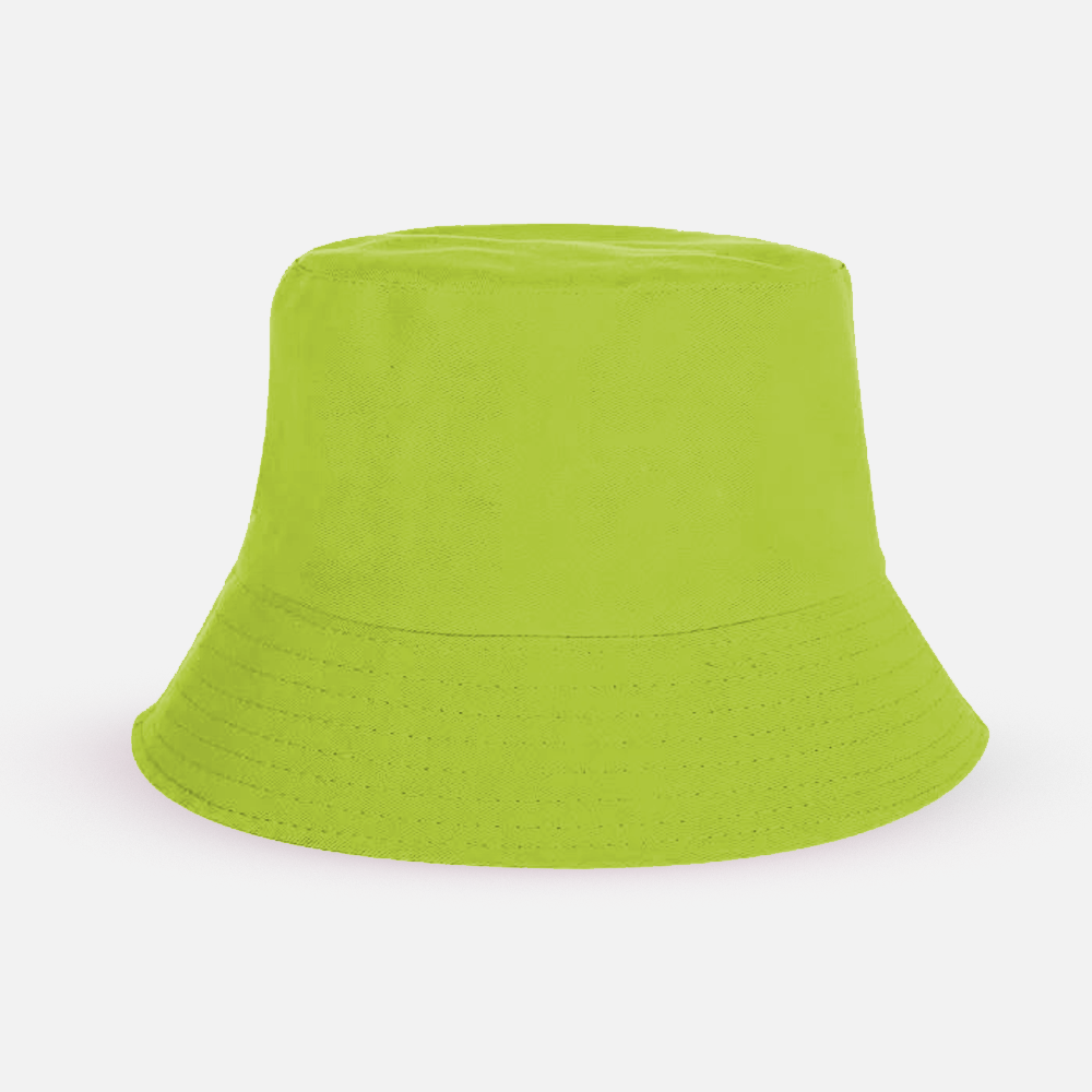 Custom Logo Reversible Cotton Bucket Hat