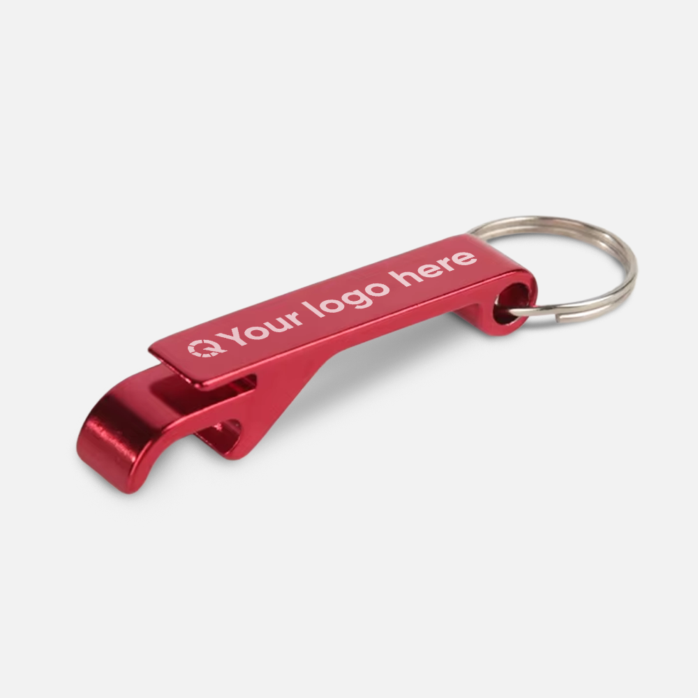 Branded Metal Keychain Bottle Opener