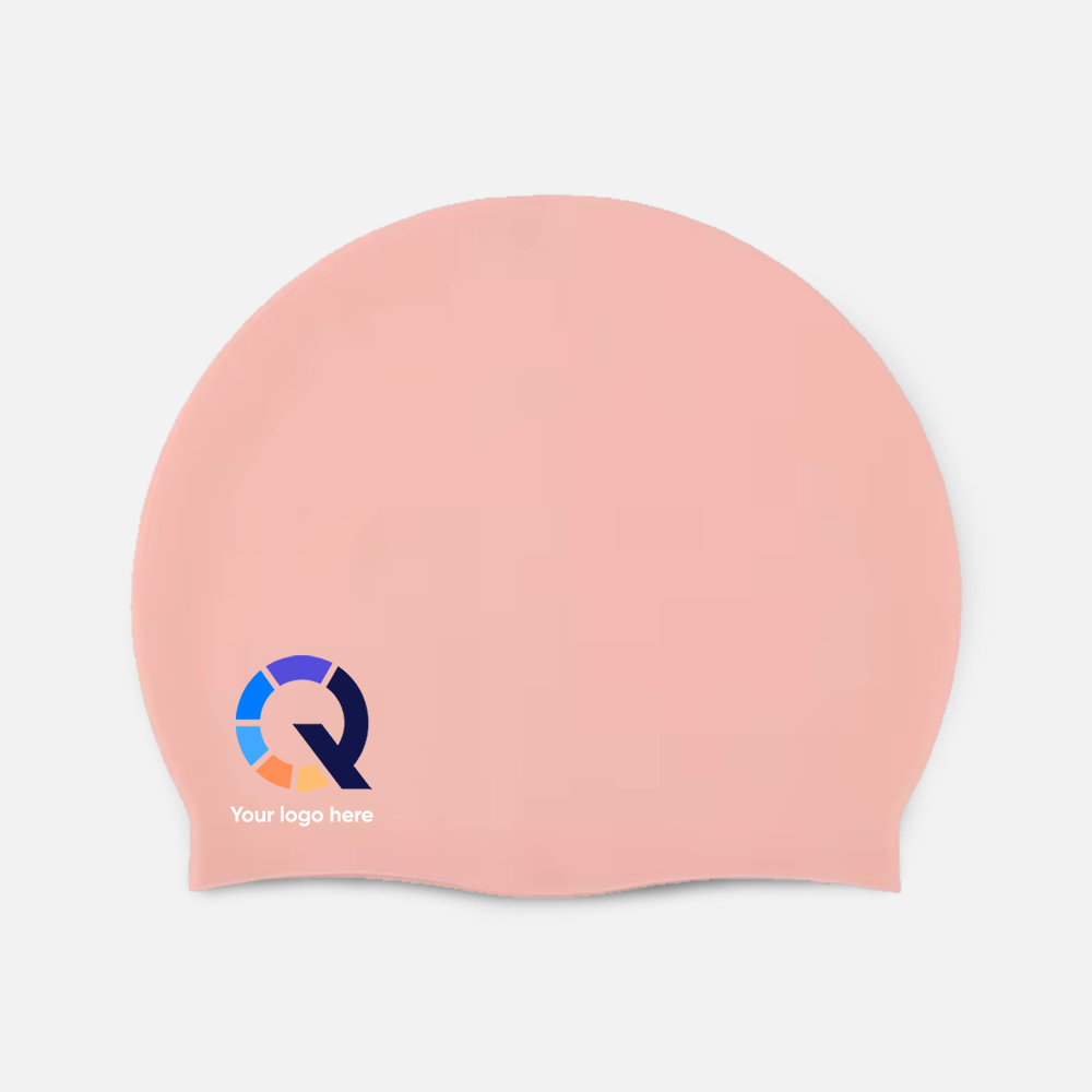 Custom Logo Silicone Swim Cap
