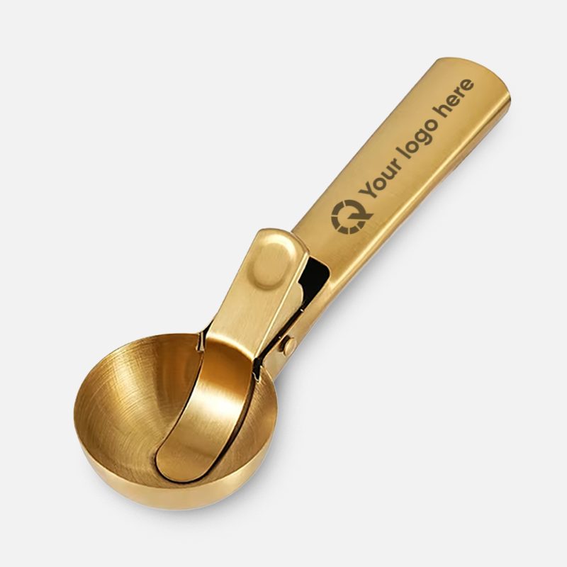 Custom Logo Stainless Steel Ice Cream Scoop