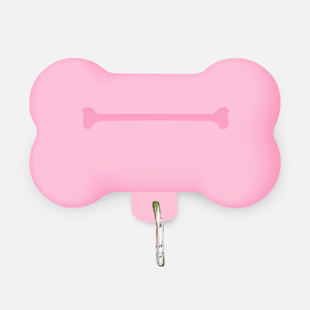 Branded Rubber Bone-Shaped Pet Waste Box