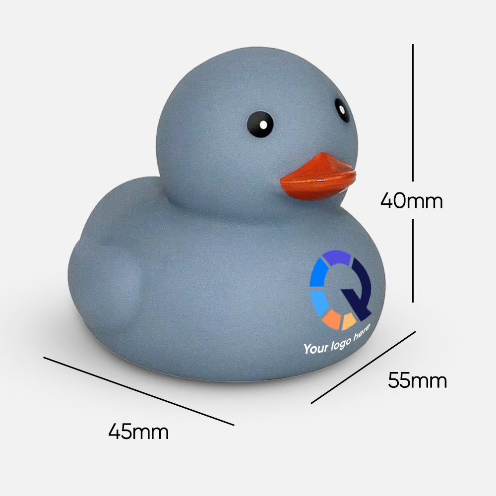 Custom Logo Rubber Bath Duck Toy