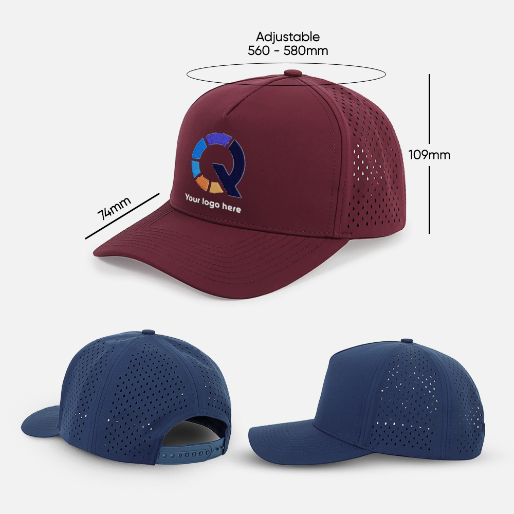 Custom Logo Quick-Dry Mesh Trucker Hat