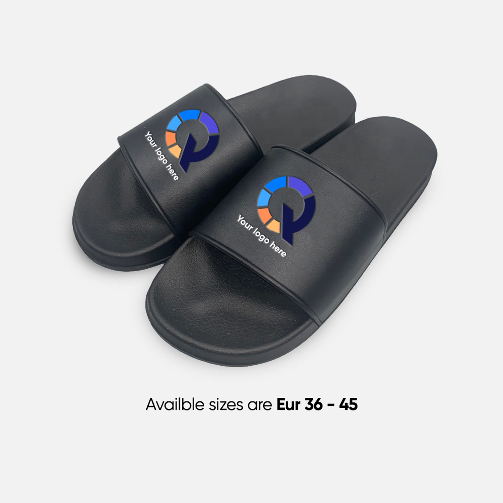 Custom Logo Rubber Slides Sandals