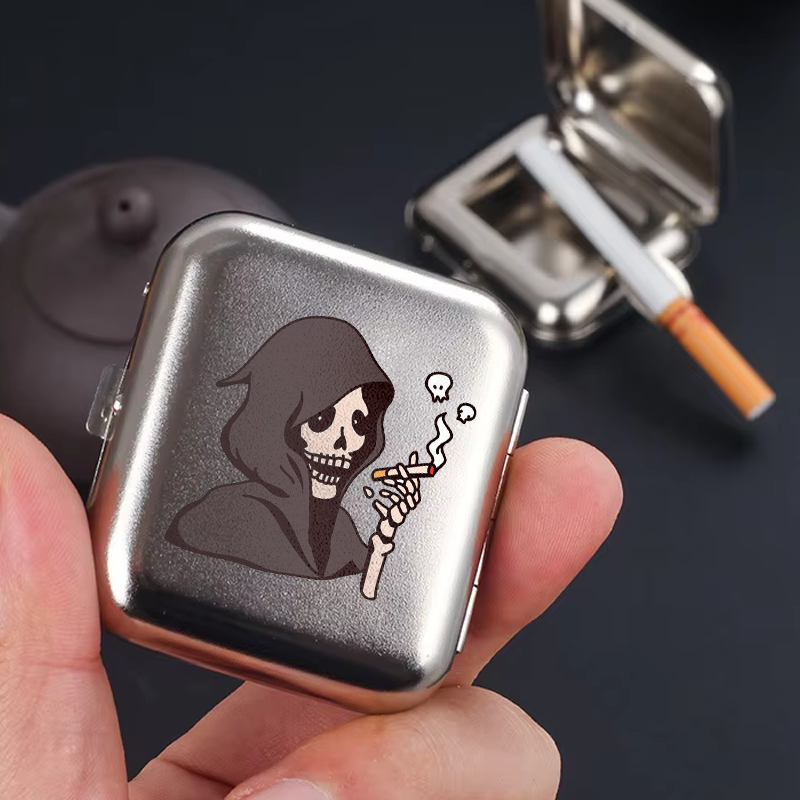 Portable Windproof Metal Ashtray