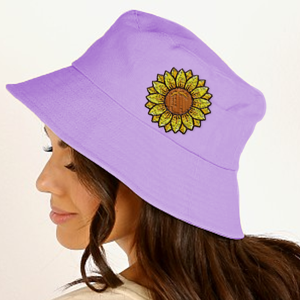 Custom Logo Reversible Cotton Bucket Hat