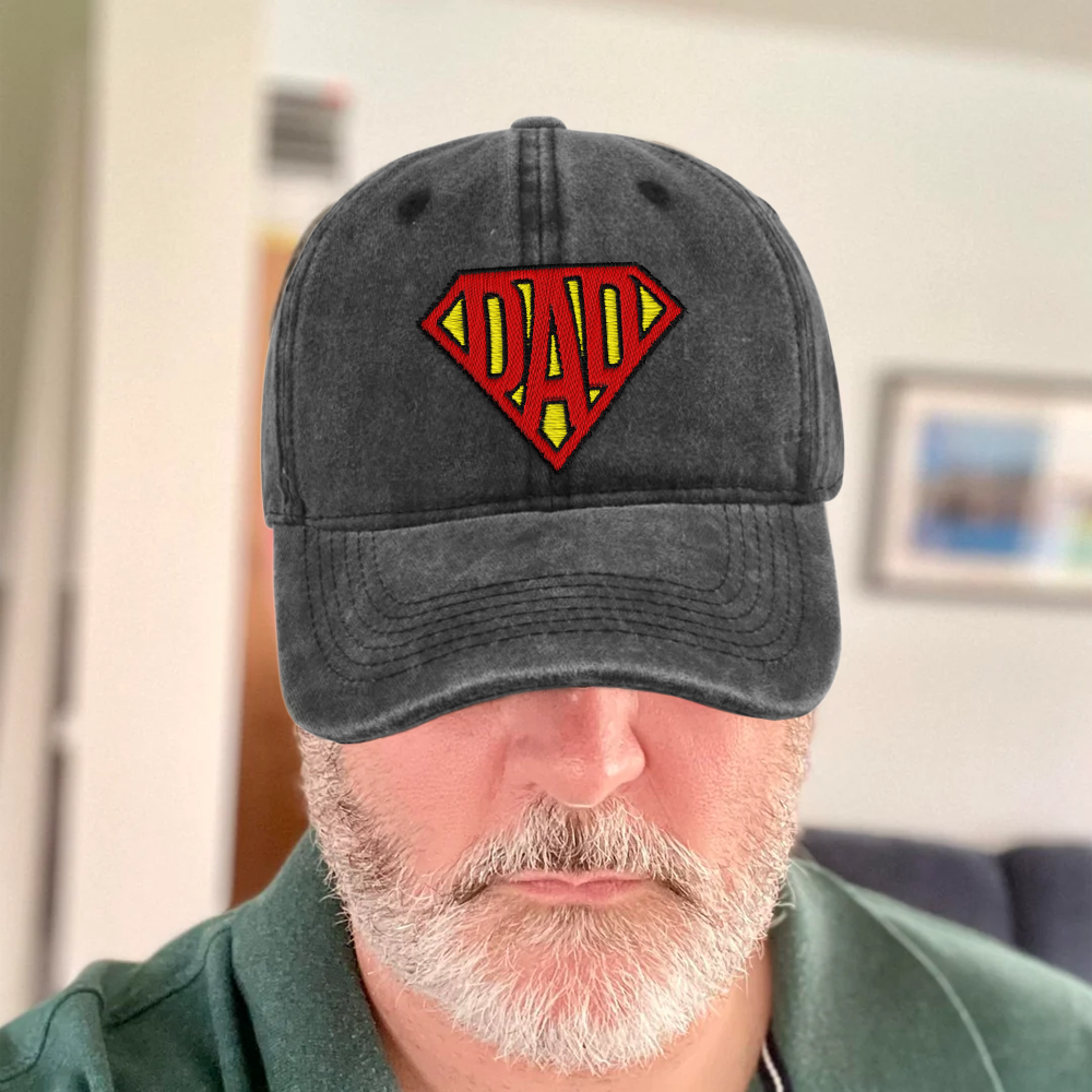 Custom Embroidered Distressed Cotton Baseball Cap