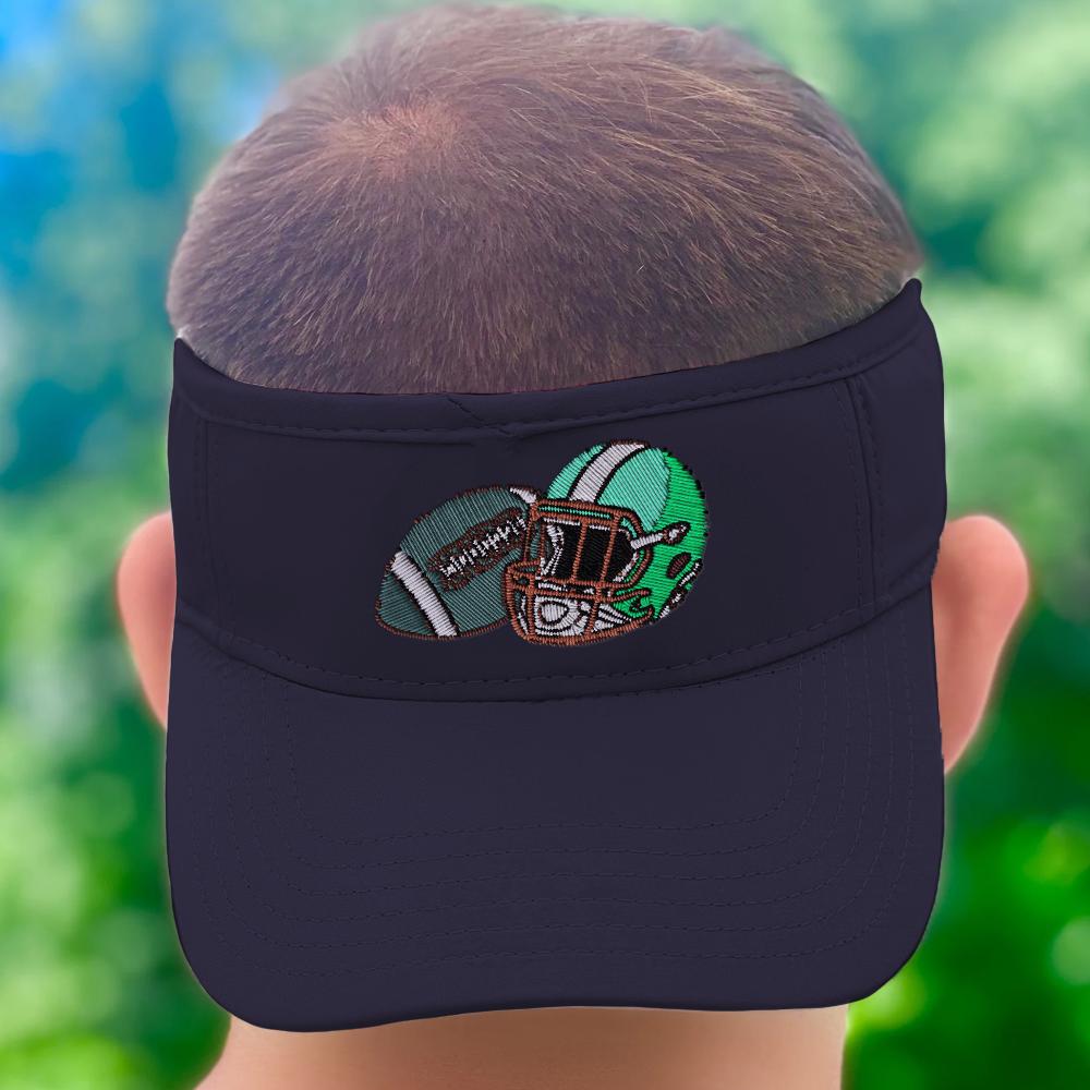 Custom Embroidered Cotton Sun Visor