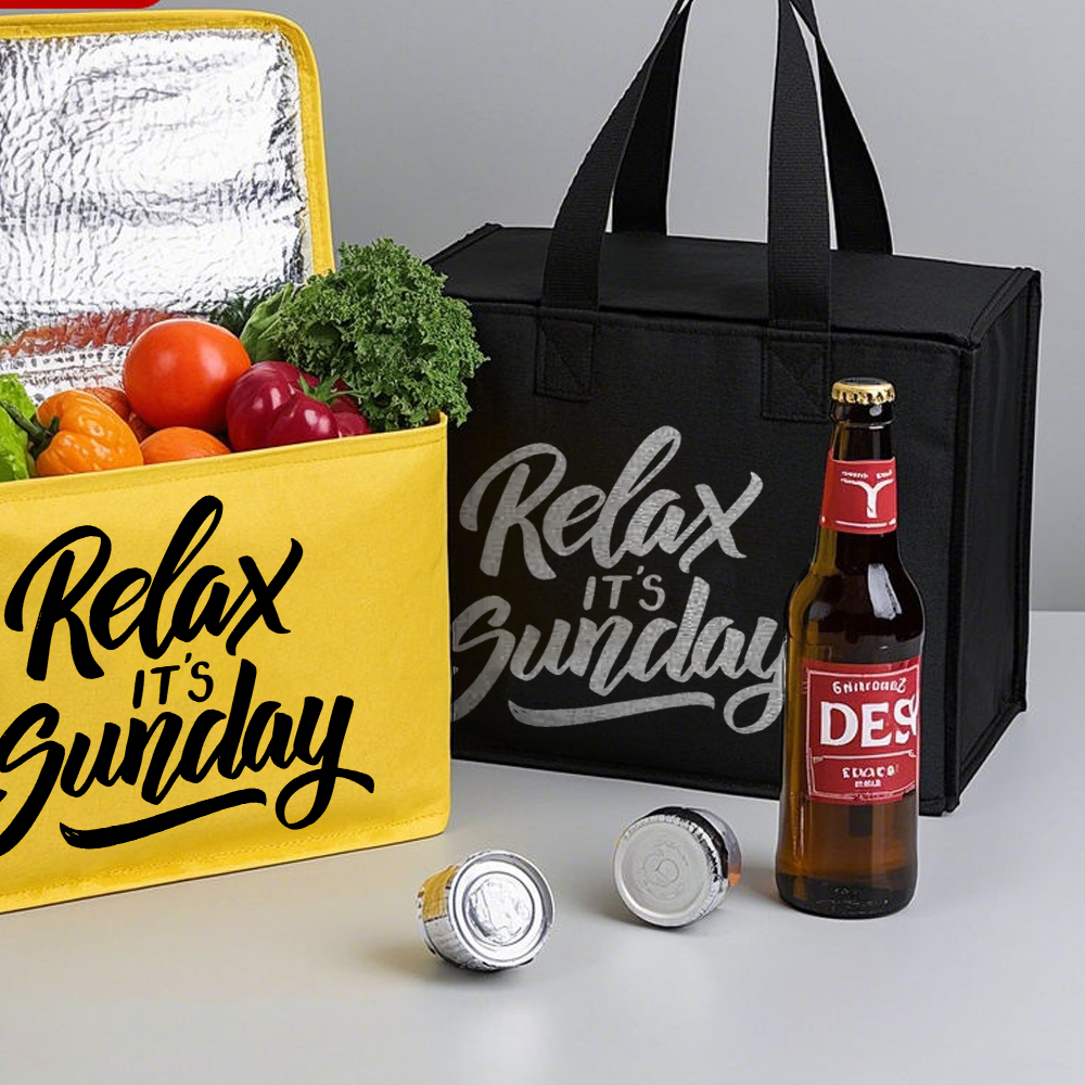 Custom Logo Insulated Cooler Lunch Bag