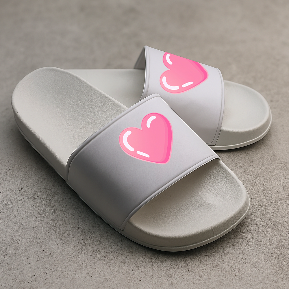 Custom Logo Rubber Slides Sandals