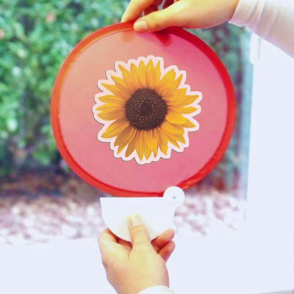 Custom Logo Collapsible Nylon Hand Fan