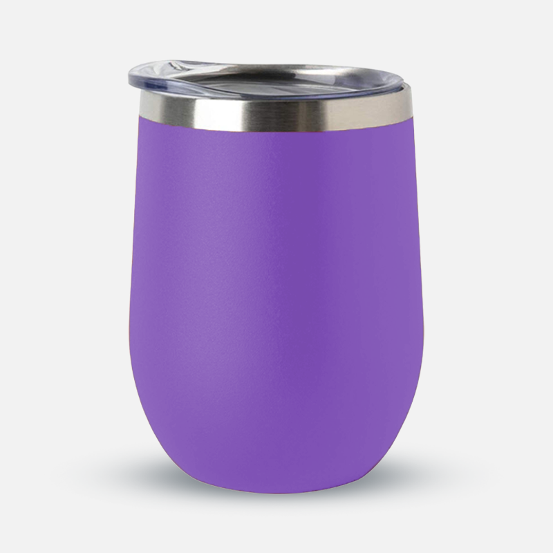 Custom Logo 12oz Insulated Wine Tumbler