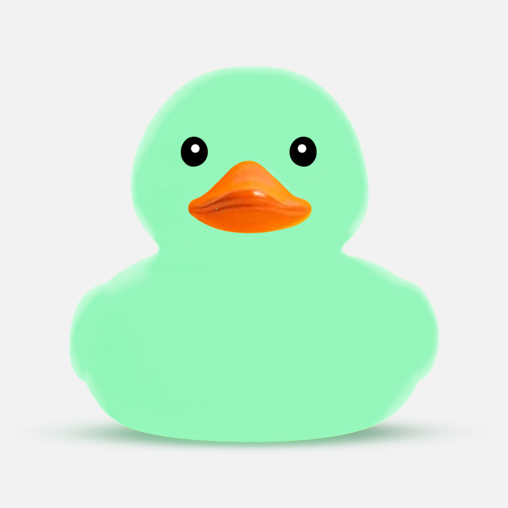 Custom Logo Rubber Bath Duck Toy