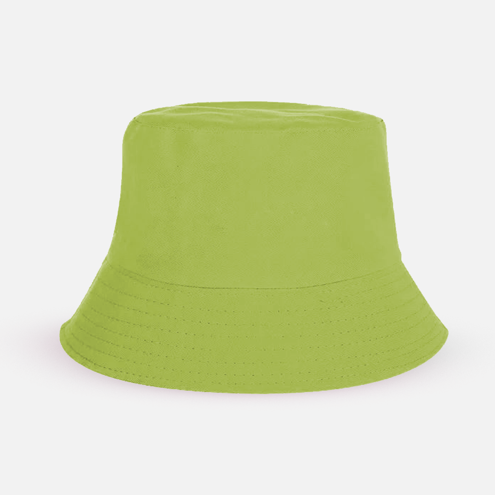 Custom Logo Reversible Cotton Bucket Hat