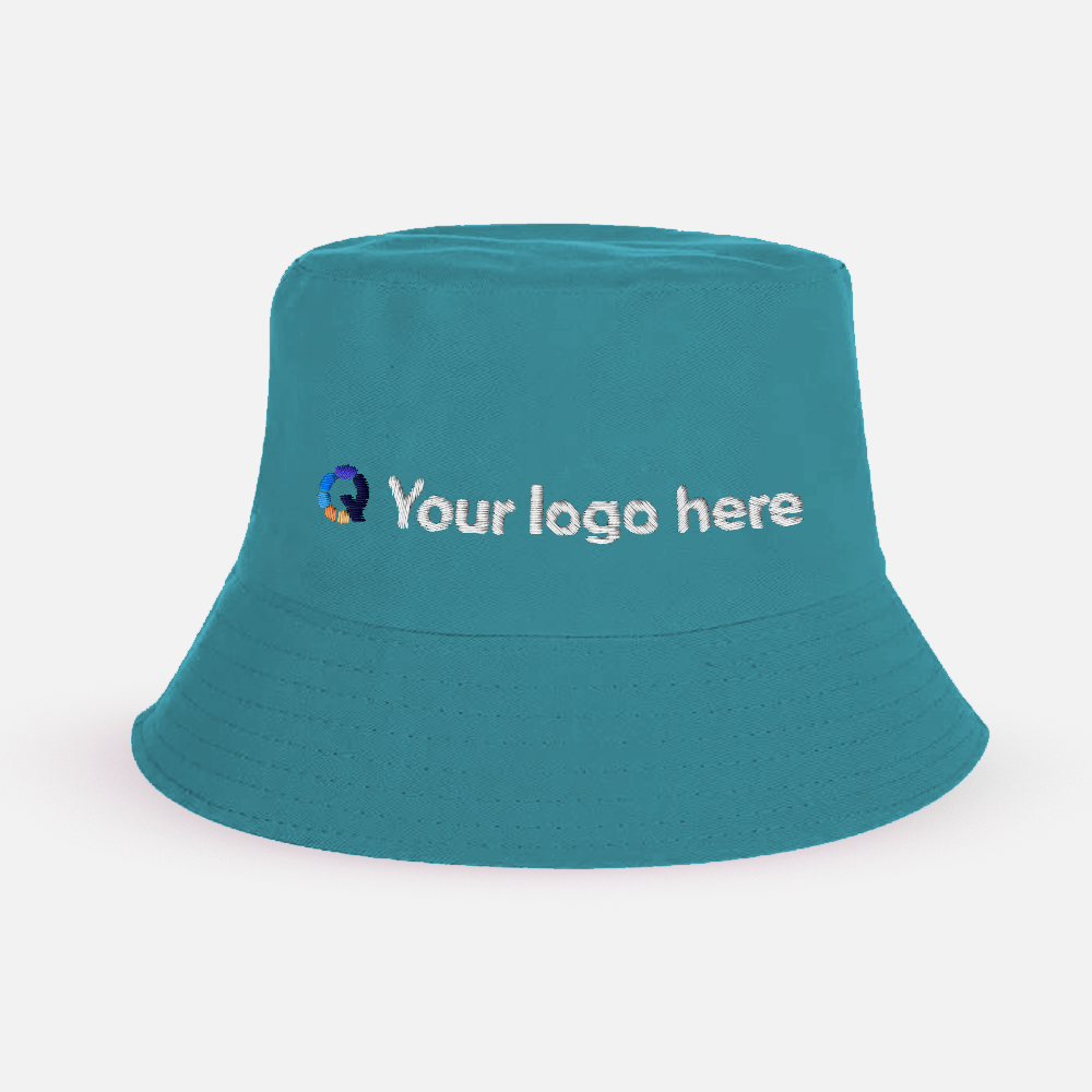 Custom Logo Reversible Cotton Bucket Hat