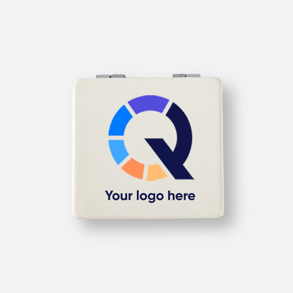 Branded Double-Sided Folding Compact Mirror