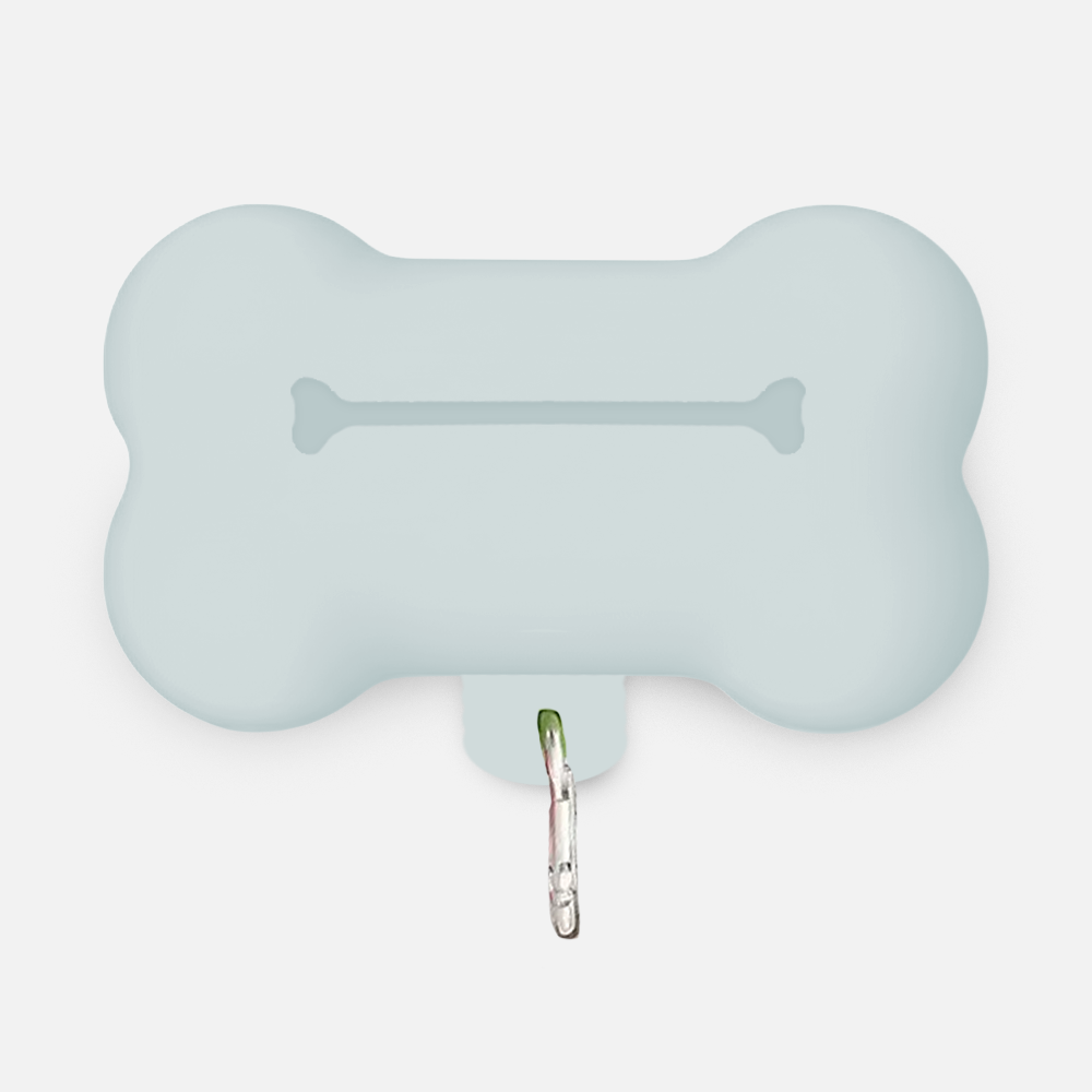 Branded Rubber Bone-Shaped Pet Waste Box