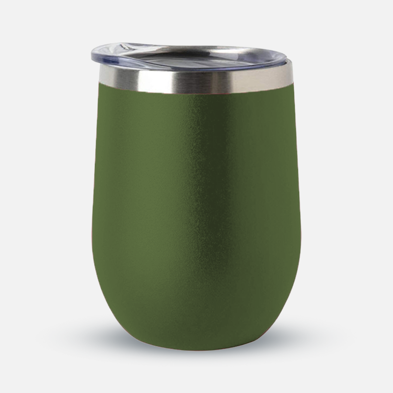 Custom Logo 12oz Insulated Wine Tumbler