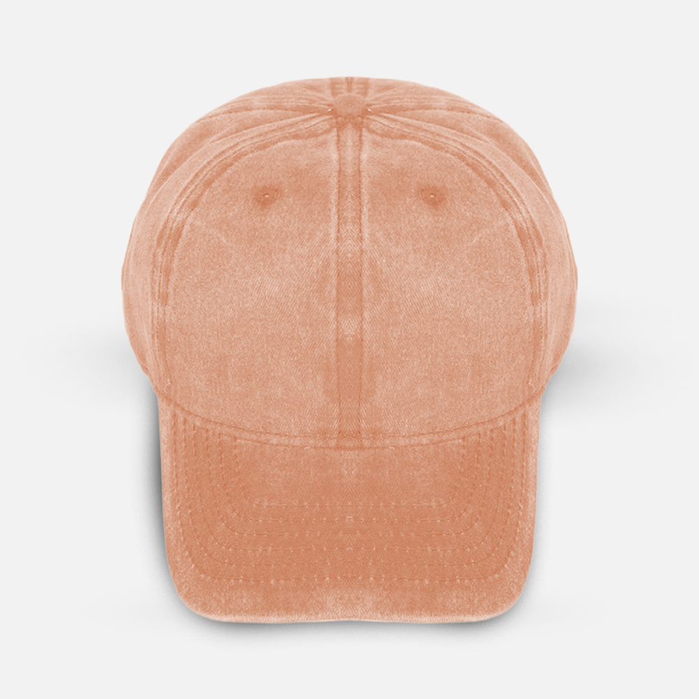 Custom Embroidered Vintage Cotton Baseball Cap
