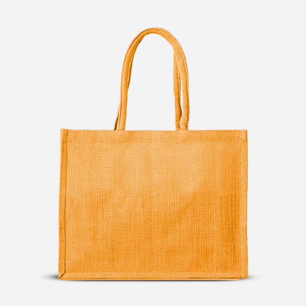 Custom Logo Foldable Jute Tote Bag