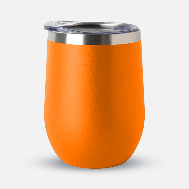 Custom Logo 12oz Insulated Wine Tumbler