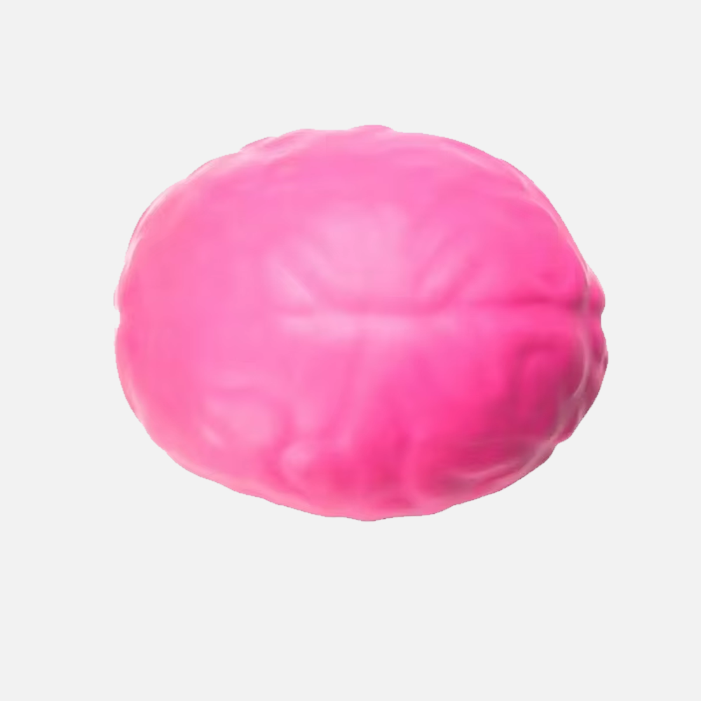 Custom Logo Brain Stress Ball Toy