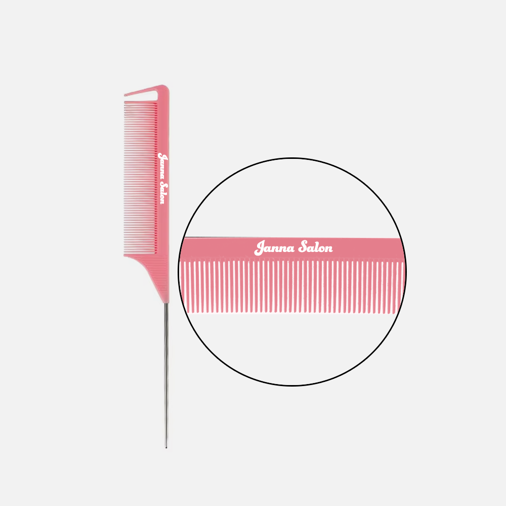 Custom Logo Anti-Static Carbon Hair Comb