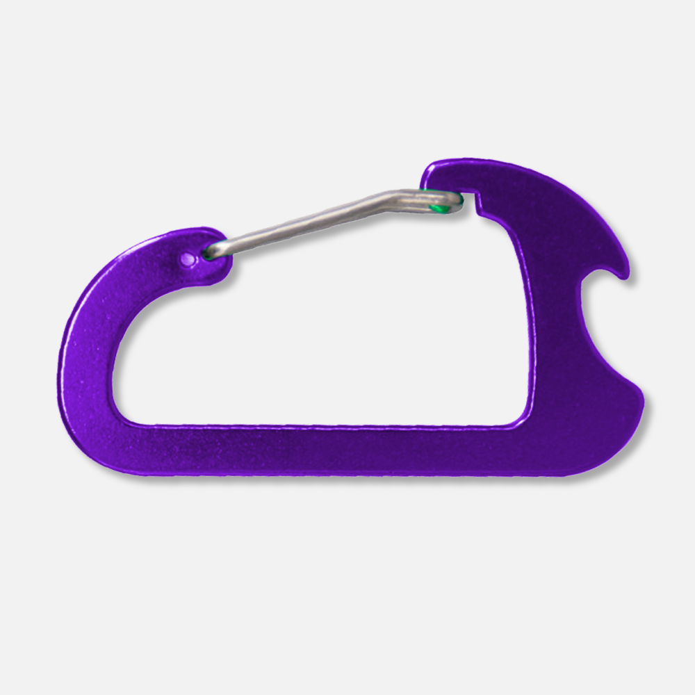 Custom Heavy Duty Carabiner with Bottle Opener
