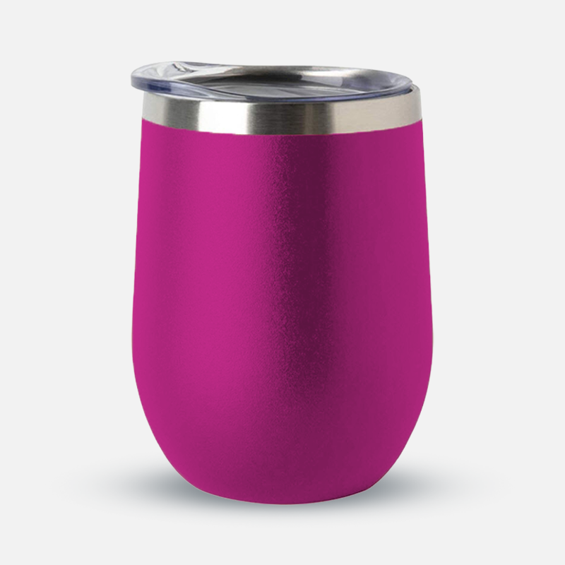 Custom Logo 12oz Insulated Wine Tumbler