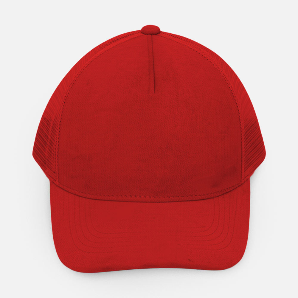 Custom Logo Mesh Suede Trucker Hat