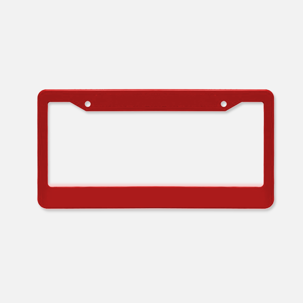 Custom Logo Aluminum License Plate Frame