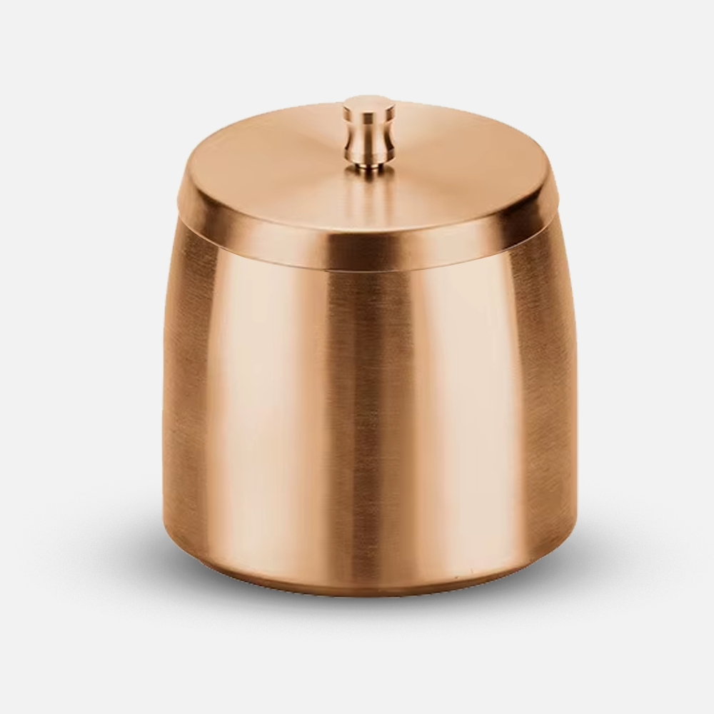 Custom Logo Stainless Steel Ashtray with Lid