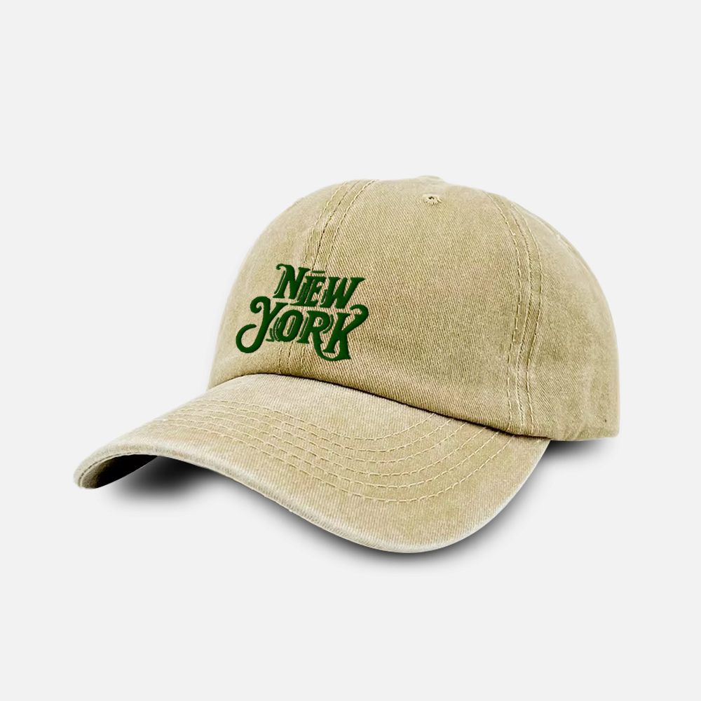 Custom Logo Vintage Washed Baseball Cap