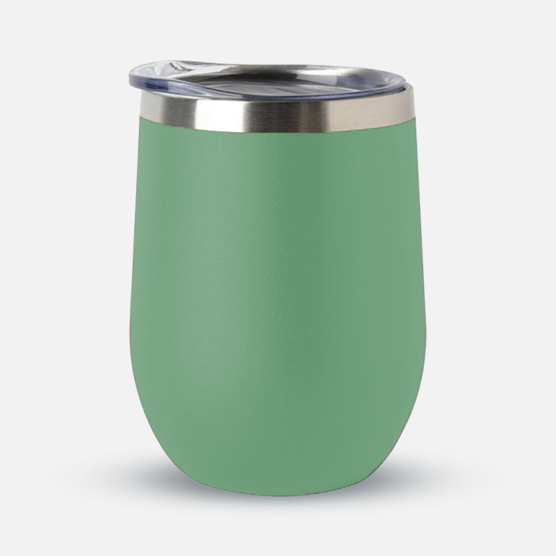 Custom Logo 12oz Insulated Wine Tumbler