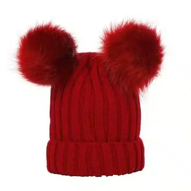 Kids Pom Pom Beanie