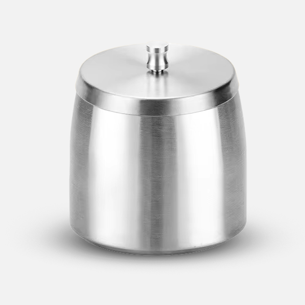 Custom Logo Stainless Steel Ashtray with Lid