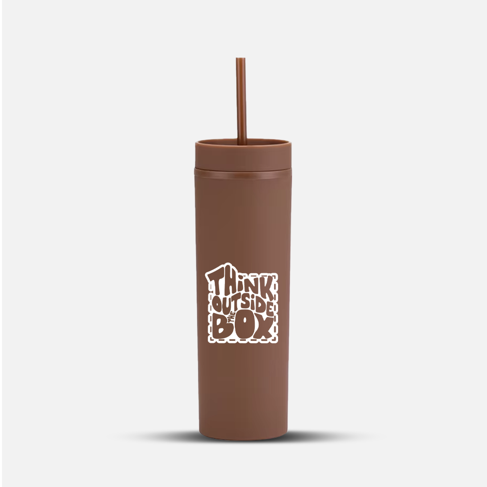 Branded 16oz Matte Acrylic Tumbler